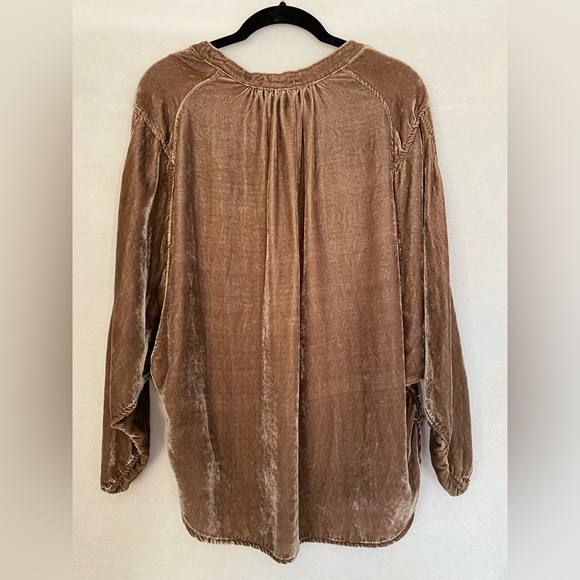 Free People x CP Shades Velvet Top - Picture 2 of 10